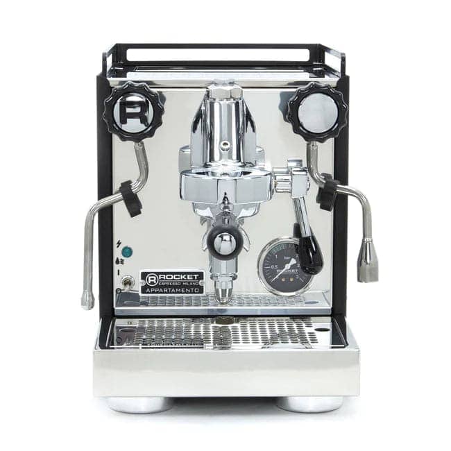 Rocket Appartamento Espresso Machine - Black (Copper Panel Side)